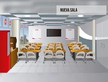 Proyecto Sala Capacitación Coca Cola