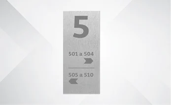 Señalética metal 2